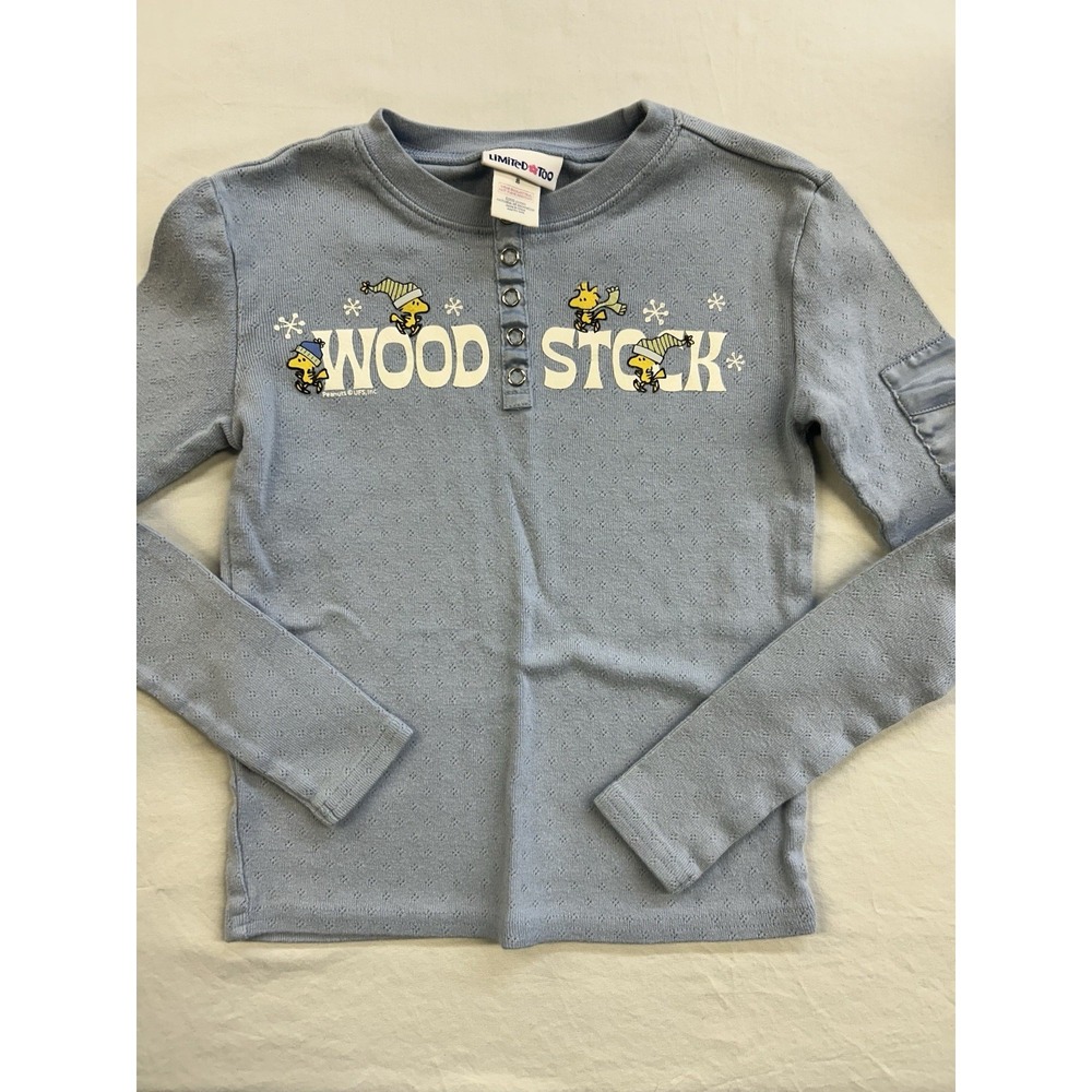 Vintage Y2k Limited Too Woodstock Long Sleeve Shirt Size Youth 8